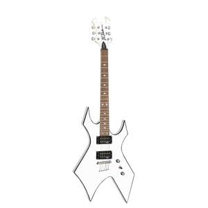 BC Rich RWGW Warlock Revenge Onyx White Finish Electric Guitar